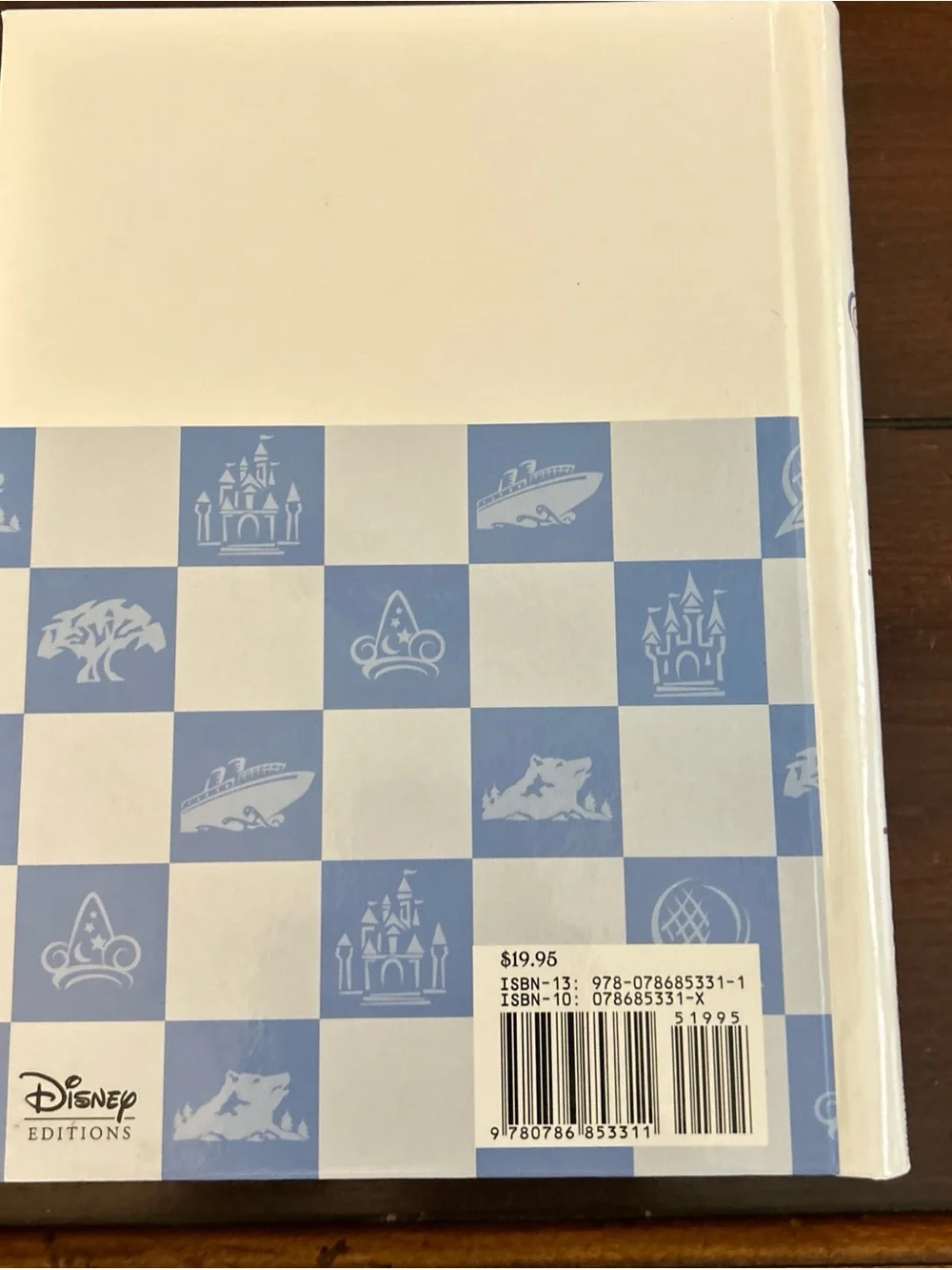 Disney Cooking with Mickey Chef Cookbook - Blue & White